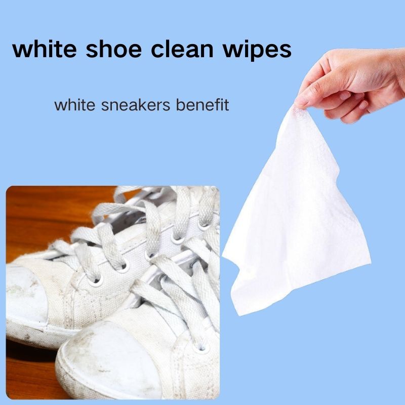 Disposable Wet Wipes for White Shoes Clean